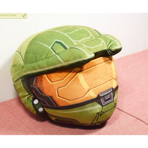 Nintendo Club Mocchi Mocchi Master Chief Helmet Mega 12'' Plush
